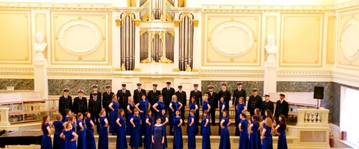 Chór Akademii Morskiej - festiwal w Petersburgu