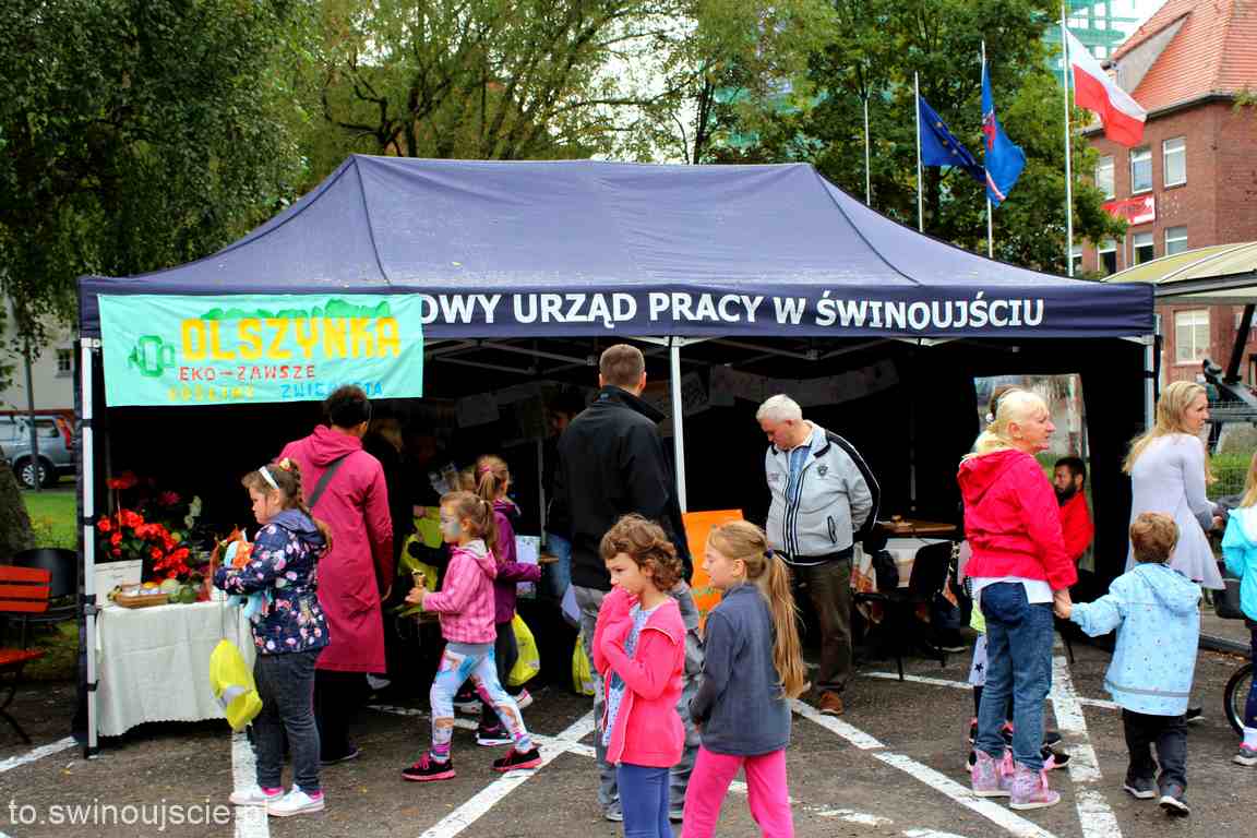 Dożynki na Placu Mickiewicza w Świnoujściu.