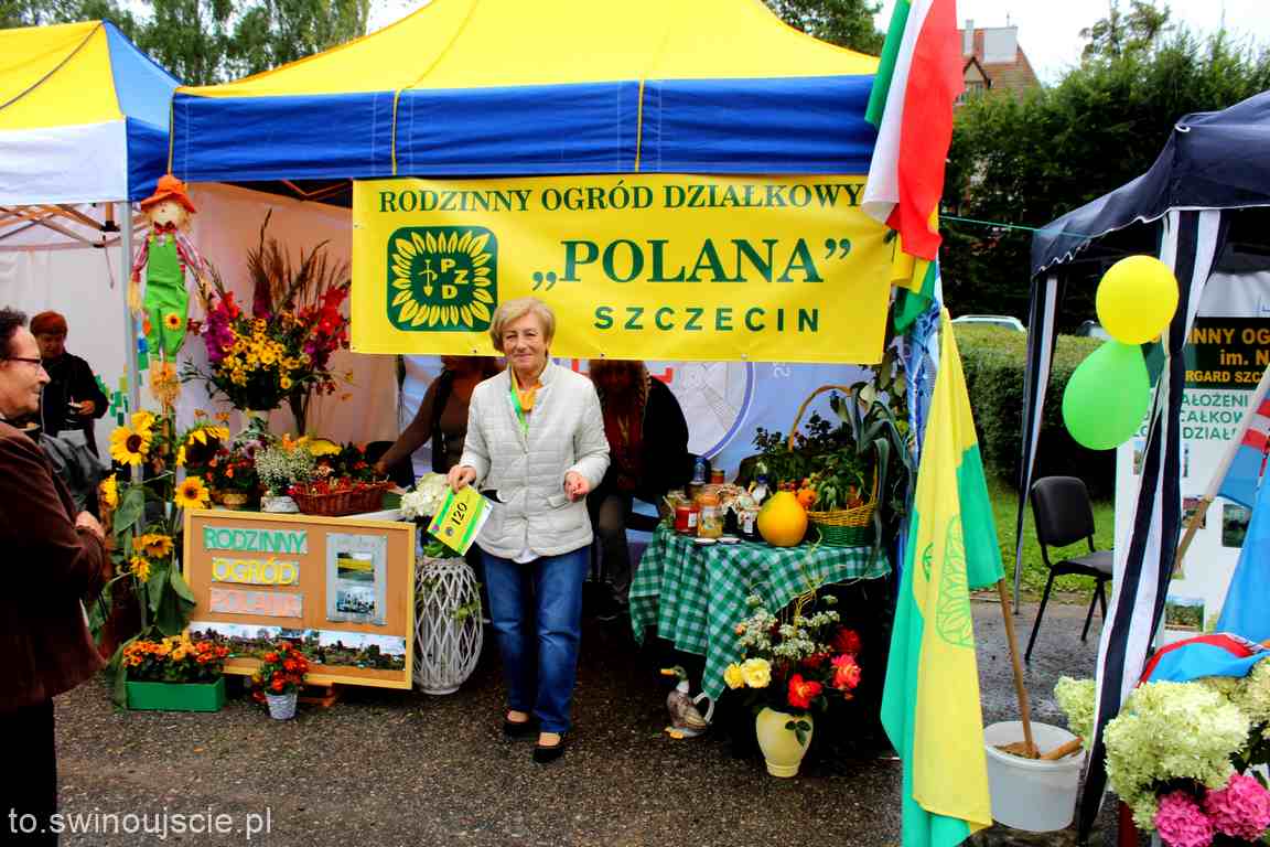 Dożynki na Placu Mickiewicza w Świnoujściu.