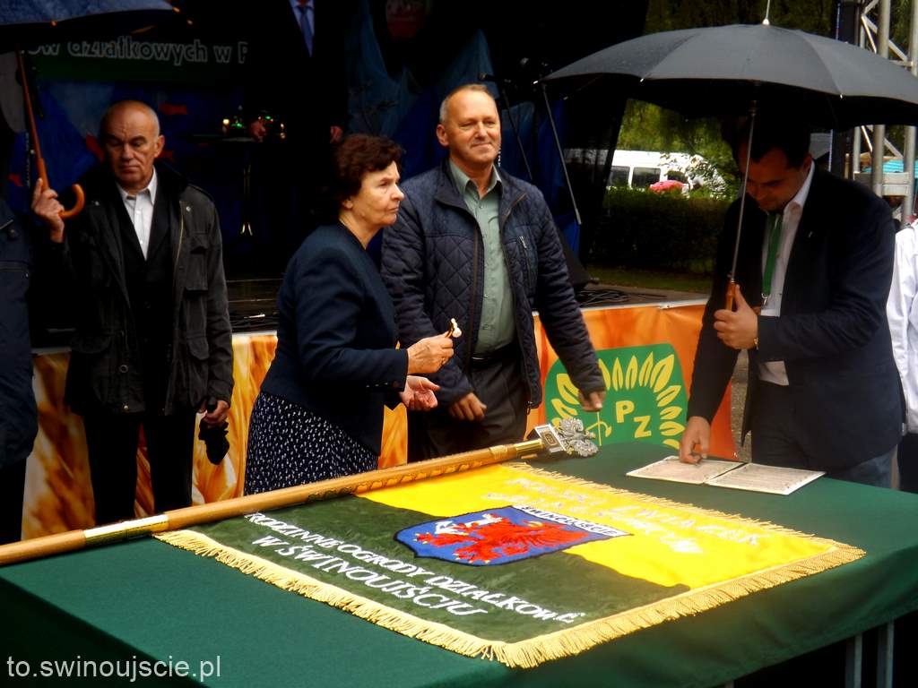 Dożynki na Placu Mickiewicza w Świnoujściu.