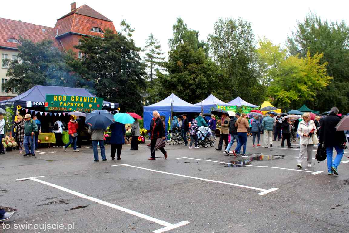 Dożynki na Placu Mickiewicza w Świnoujściu.