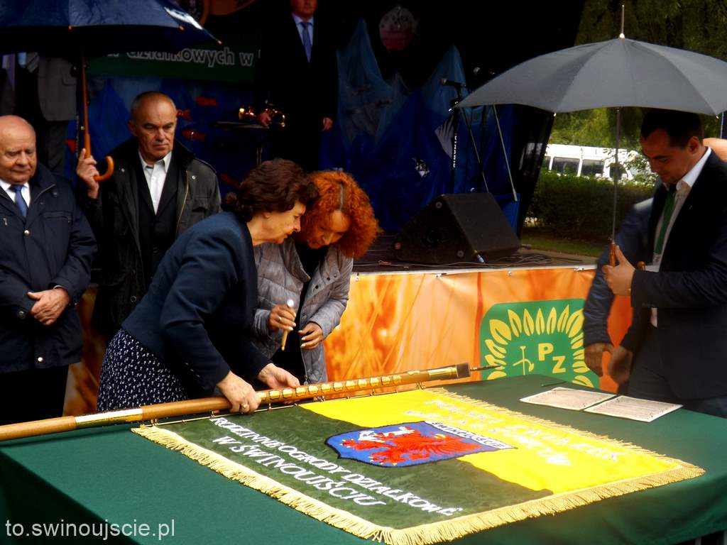 Dożynki na Placu Mickiewicza w Świnoujściu.