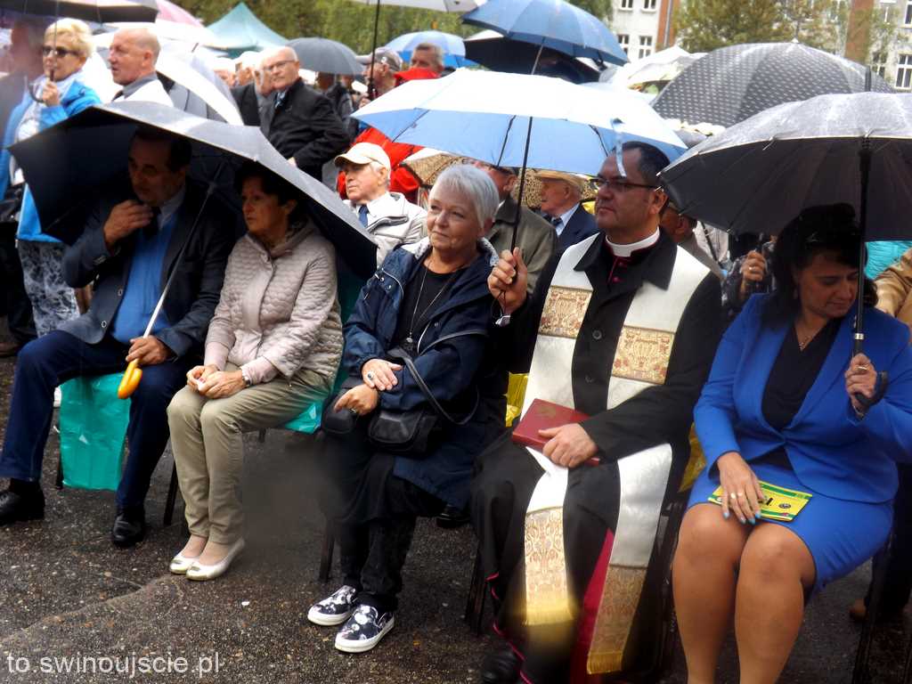 Dożynki na Placu Mickiewicza w Świnoujściu.