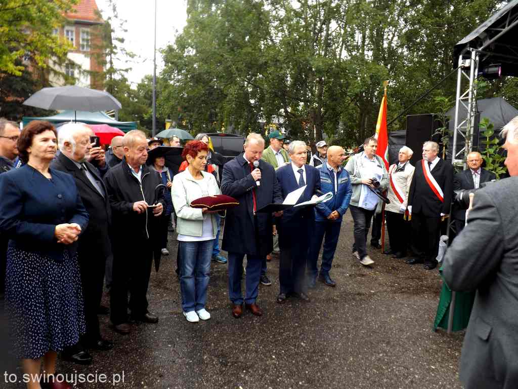 Dożynki na Placu Mickiewicza w Świnoujściu.
