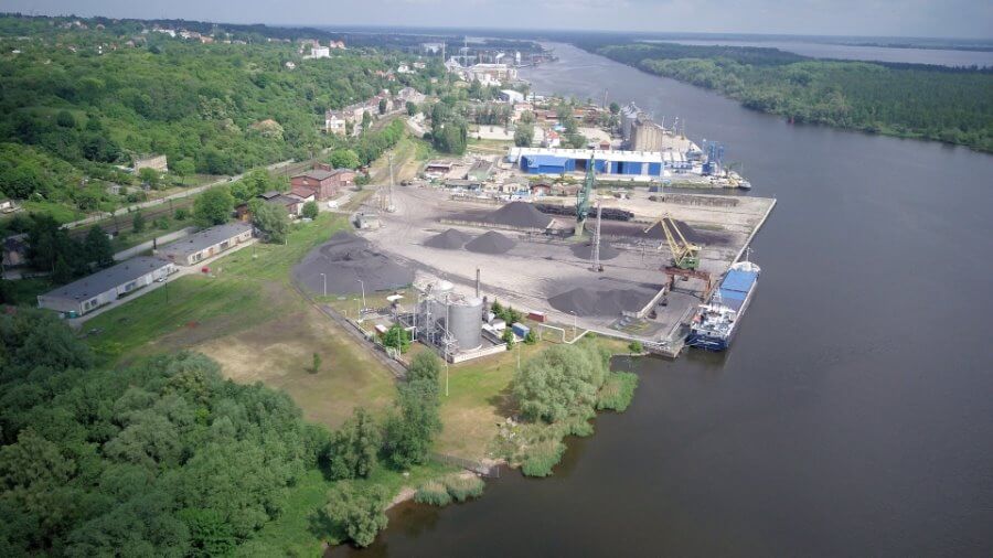 Wielka przebudowa nabrzeża Huk w porcie Szczecin.