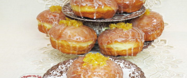 Lukrowane pączki z ziemniakami bez nadzienia