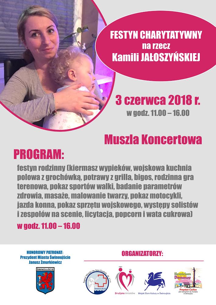 Festyn charytatywny dla Kamili Jałoszyńskiej