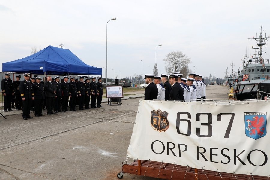 30 lat służby ORP RESKO pod polską banderą