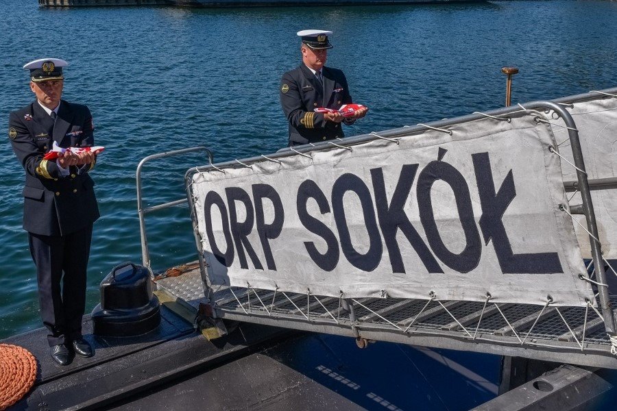 ORP Sokół kończy służbę w Marynarce Wojennej