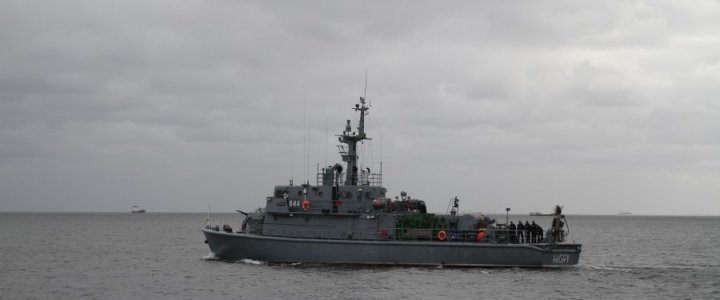 POLSKI TRAŁOWIEC W MIĘDZYNARODOWYM ĆWICZENIU SQUADEX 17