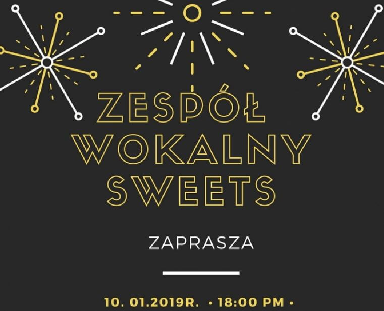 Zespół wokalny "Sweets" zaprasza na koncert w Płotach