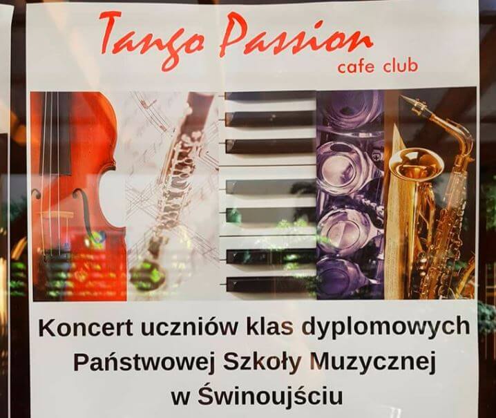 Świnoujście. Koncert w Kawiarni Tango Passion Cafe Club