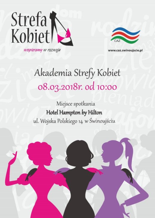 akademia 2 Świnoujście. Strefa Kobiet 2018 zaprasza