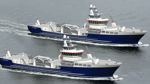 W stoczni CRIST zwodowano nowoczesny statek do przewozu ryb