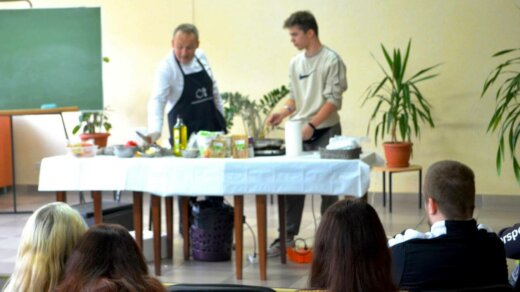 Świnoujście. Pokaz kulinarny uczniów Centrum Edukacji Zawodowej i Turystyki