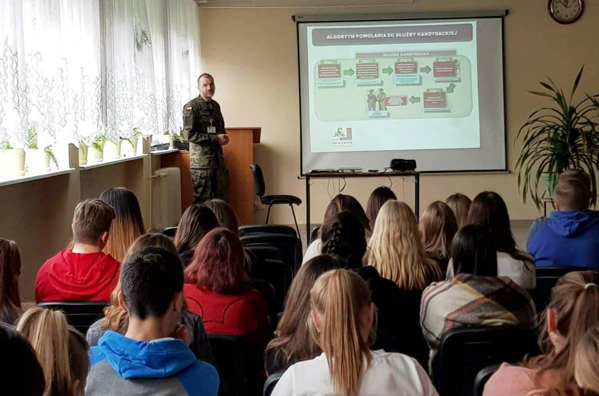 Świnoujście. Spotkanie z przedstawicielem Wojskowej Komendy Uzupełnień