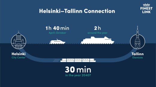 Helsinki i Tallinn połączy tunel