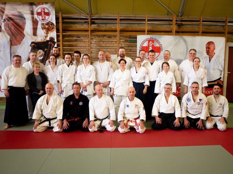 Aikidocy ze świnoujskiego Klubu Aikido Cuore na Memoriale w Szczecinie