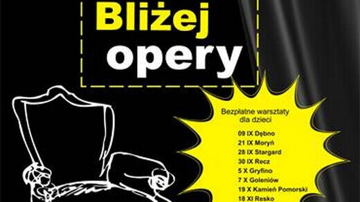 Opera przyjdzie do Was! Warsztaty edukacyjne "Bliżej opery" Opery na Zamku w Szczecinie.