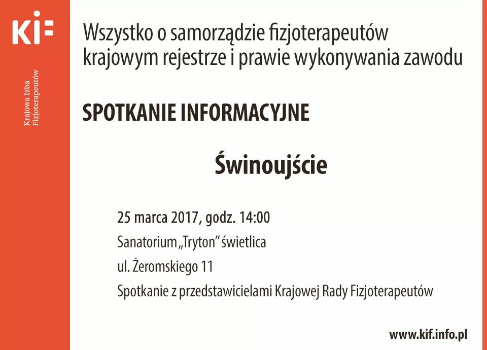 Wszystko o samorządzie fizjoterapeutów.