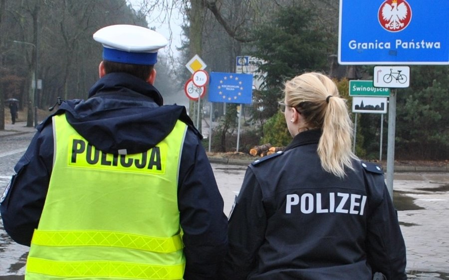 Wspólne patrole Policji polskiej i niemieckiej w Świnoujściu