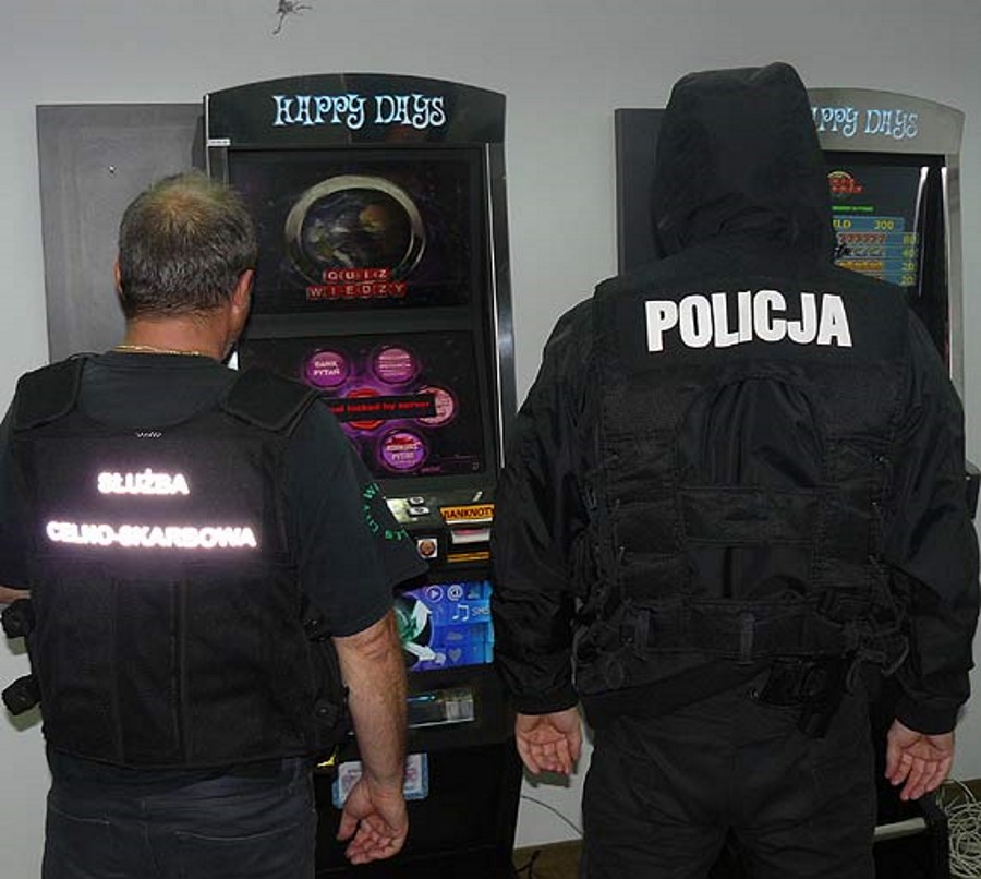policja hazard