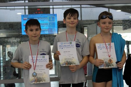 medale Pływackiej Sekcji Sportowej OSiR