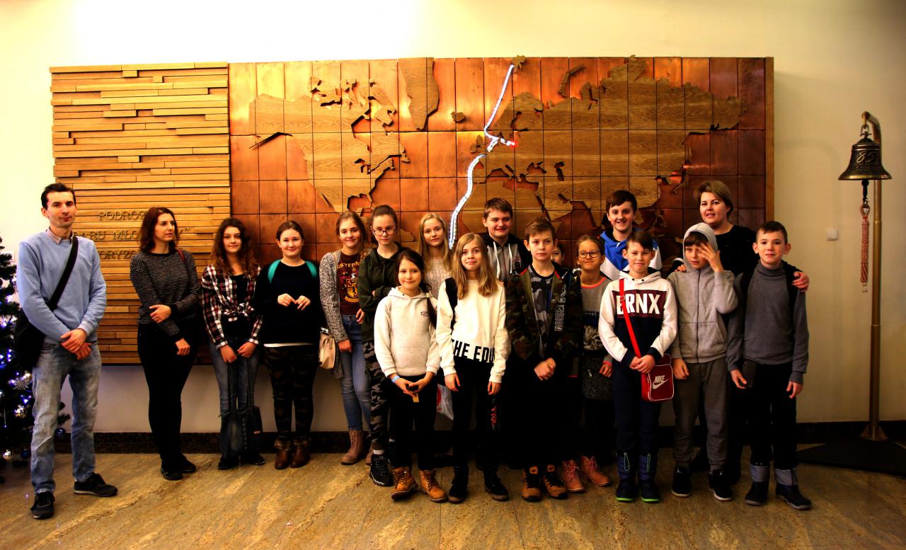 Wizyta uczniów w Akademii Morskiej w Gdyni