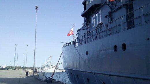  ORP "Kontradmirał Xawery Czernicki" w Tallinie
