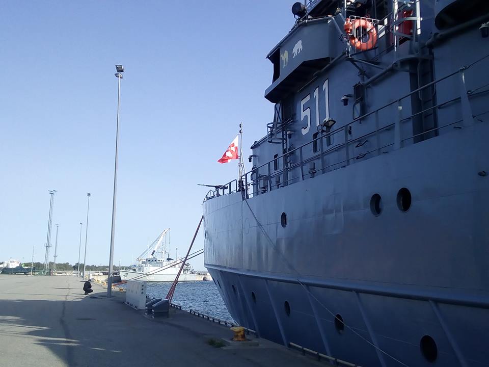  ORP "Kontradmirał Xawery Czernicki" w Tallinie