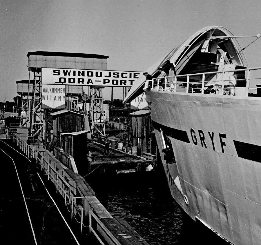 70 lat żeglugi promowej ze Świnoujścia przez Bałtyk